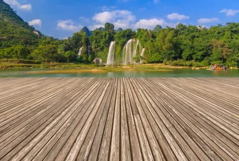 Landscape Waterfall Stock Photos