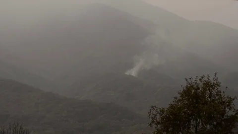 LandscapeFires 2 4K Vídeo Stock 81782145