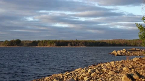 LandscapeRockBeach Stock Footage 144712062