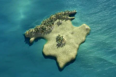 Landscapes of Mallorca Stock Illustration