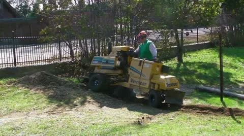 Landscaping machine Video stock 10344143