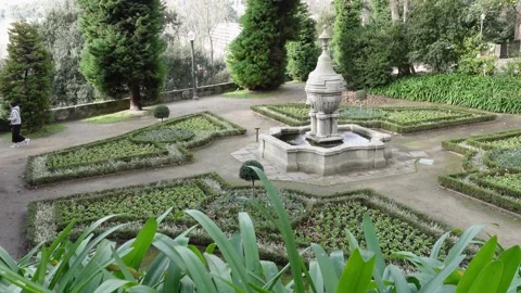 Landscaping in Parque da Quinta da Macieirinha Stock Footage 293739457