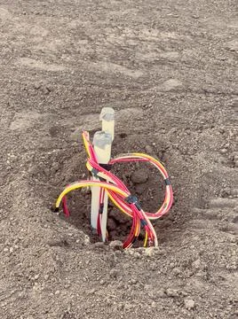 Landscaping work Stock Photos