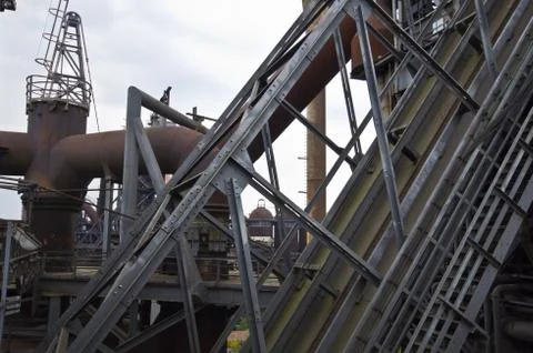 Landschaftspark Duisburg-Nord Stock Photos