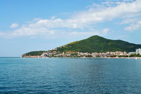 Landskape of Budva Foto stock