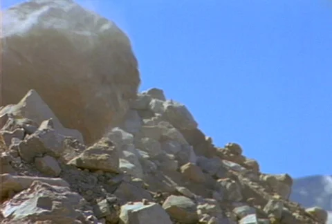 Landslide 04 Video stock 505443