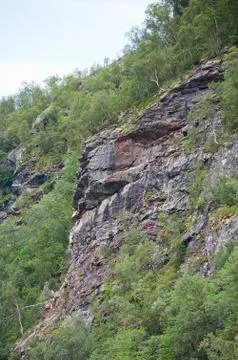 Landslide risk Stock Photos