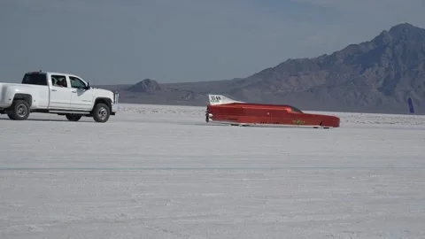 Landspeed Streamliner Vídeos de archivo 314976584