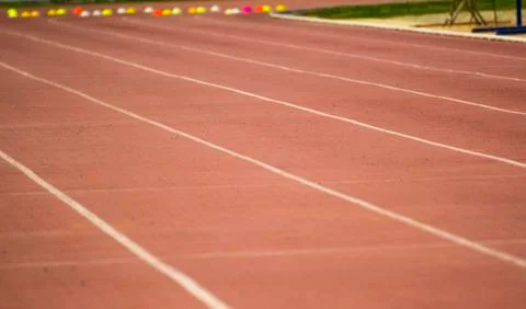 Lane to run Foto stock