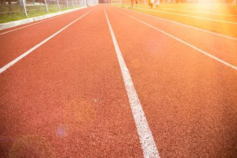 Lanes for running Stock Photos