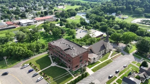 Lanesboro, MN 1 | 4K Drone Footage Stock Footage 313505341