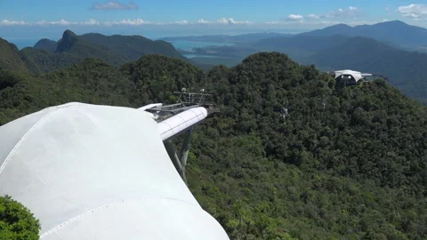 Langakwi rooftop Stock Footage 151027248