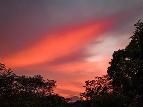 Langit orange Stock Photos