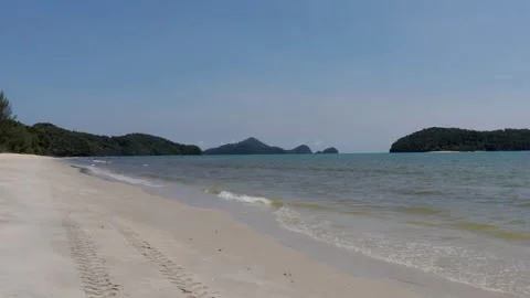 Langkawi beach and ocean Stock Footage 340959749