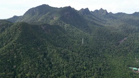 Langkawi Cable Car Stock Footage 329677796