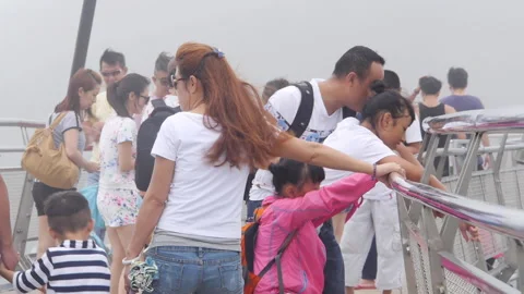 LANGKAWI CLOUDY SKYBRIDGE 04 库存影片 220445875