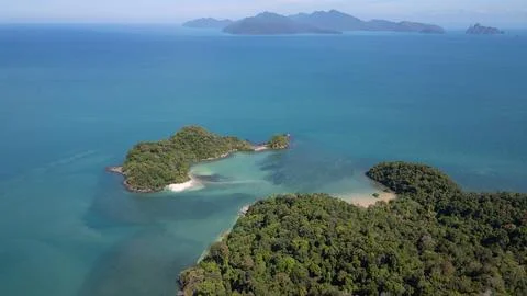 Langkawi Datai Beach Foto stock