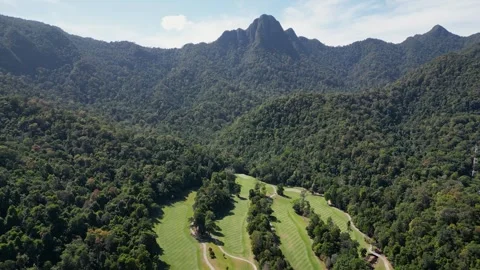 Langkawi Golf Course Stock Footage 329677946