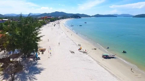 Langkawi island,Malaysia,aerial view Stock-Footage 103132053