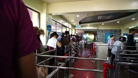 Langkawi Sky Way Queue 3 Stock Footage 146676930