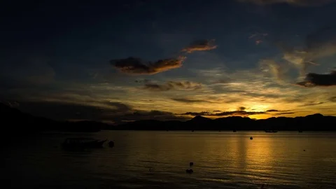 Langkawi Sunrise 2 Stock Footage 75002252