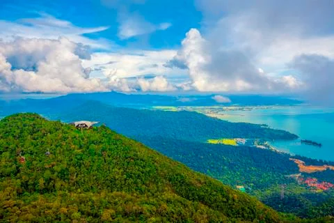 Langkawi viewpoint Stock Photos