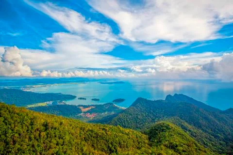 Langkawi viewpoint Stock Photos