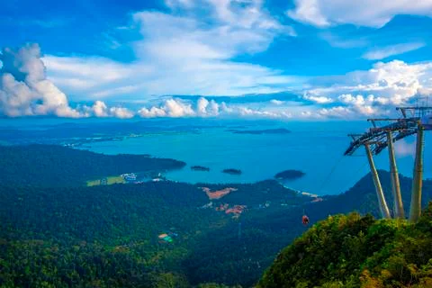 Langkawi viewpoint Stock Photos