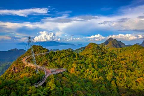 Langkawi viewpoint Stock Photos