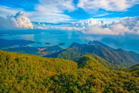 Langkawi viewpoint Stock Photos