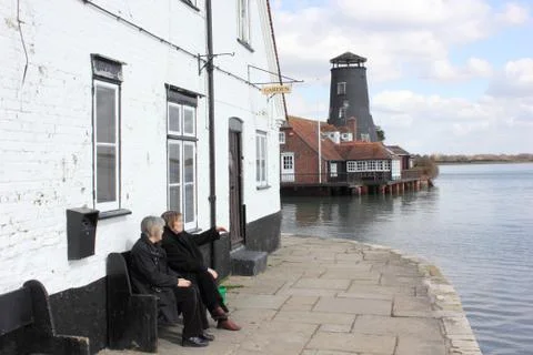 Langstone mill Stock Photos