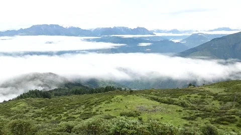 Langtang_trek_Nepal Video stock 246900493