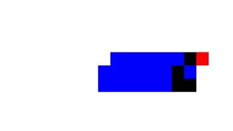 Langton’s Ant Algorithm – Educational Simulation Clip Stock-Footage 308678775