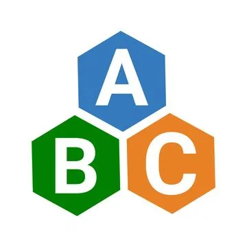 Language, ABC icon. Editable vector logo. Stock Illustration