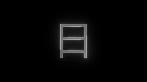 Language jpn stroke icon glowing neon white color animation Stock Footage 289431891