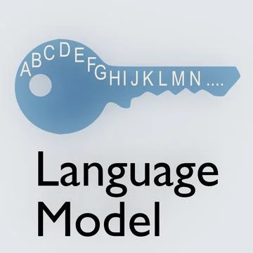 Language Model concept Stock Illustration