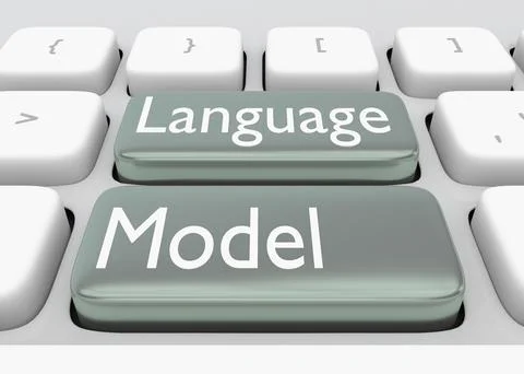 Language Model concept Stock Illustration
