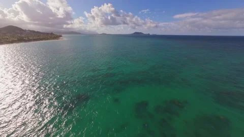 Lanikai Beach Kailua Stock Footage 317842345