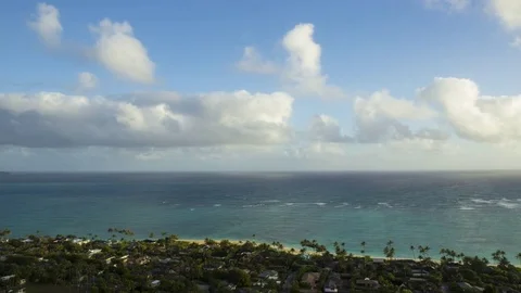 Lanikai Beach Time-lapse 4K Video stock 74311060