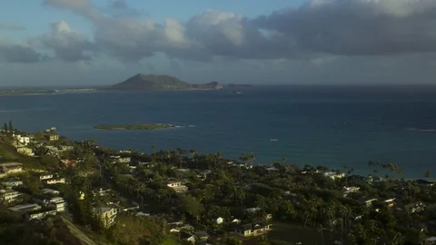 Lanikai Beach Timelapse 4K Stock Footage