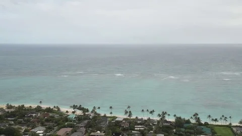 Lanikai Shore Stock Footage 73130663