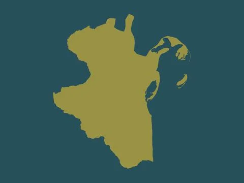 Lankaran, Azerbaijan. Solid color shape Stock Illustration