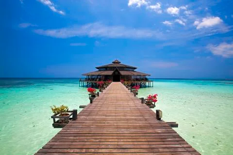 Lankayan Island Stock Photos
