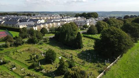 Lansdown Cemetery. 스톡 사진