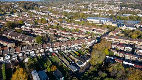 Lansdown View, Bath. Stock Photos