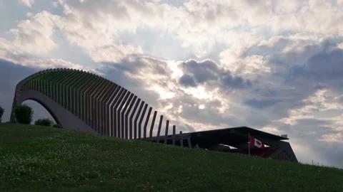 Lansdowne Park Evening Timelapse Stock Footage 156466343