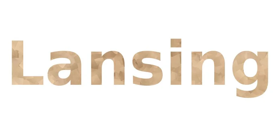 Lansing Stock Illustration