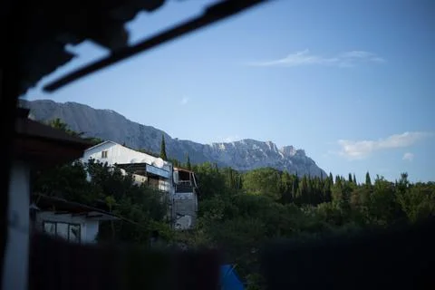 Lanspace of Crimea Stock Photos