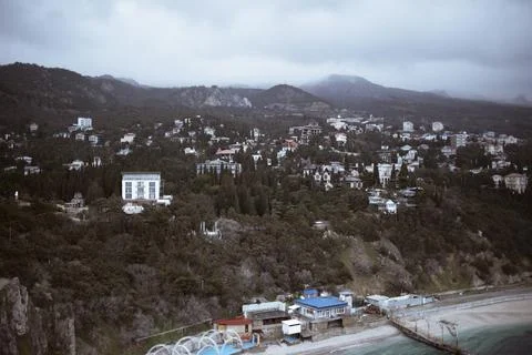 Lanspace of Crimea Stock Photos