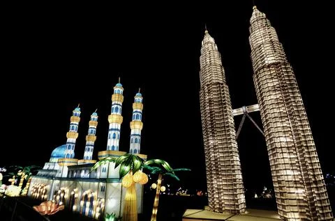 Lantern and interior Stock Photos